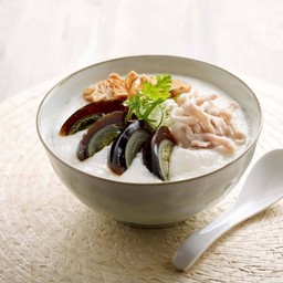 B19 โจ๊กหมูเส้นไข่เยี่ยวม้า