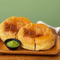ปังกลม 2 ลูกดิป ชาเขียว