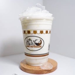 มะพร้าวเผาปั่นนมสดเย็น Roasted Coconut lced With Milk
