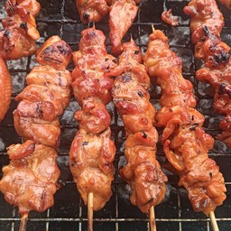 เนื้อไก่ติดมัน