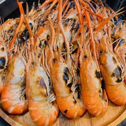 กุ้งแม่น้ำเผา -ตัวผู้หัวมันเยิ้มไซส์กลาง-