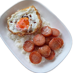 ข้าวไข่ดาว กุนเชียง