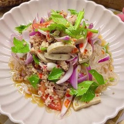 ยําวุ้นเส้นหมูสับ ชิงชิงล่า