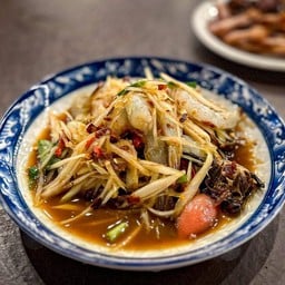 ส้มตำกุ้งสด