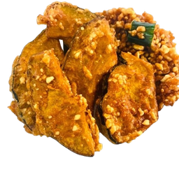 ฟักทองทอด 21 ชิ้น