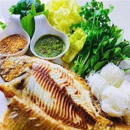 เมี่ยงปลาทับทิมเผาไซร์xl