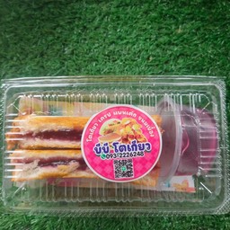 แซนวิส ไส้บลูเบอร์รี่  แถมแยมบลูเบอร์รี่