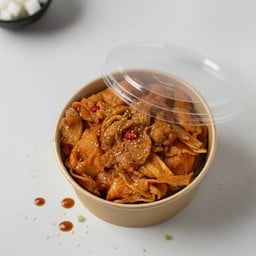 ข้าวหน้าหมูผัดกิมจิ