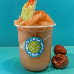 บ๊วยฝรั่งปั่นจี๊ดจ๊าด (Guava Plum Pop)