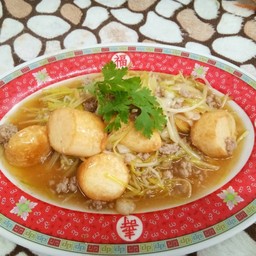 กุ้ยฉ่ายขาวผัดเต้าหู้