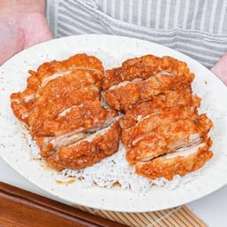 ไก่ทอด ซอสน้ำปลา