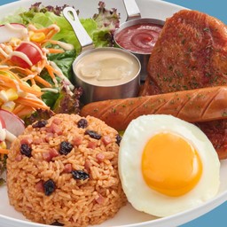 ข้าวผัดอเมริกัน ซานตา เฟ่