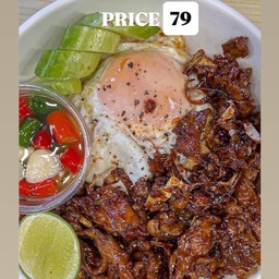 เนื้อ ผัดกะเทียม