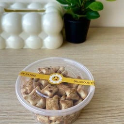 ขนมปังกรอบรูปหมีรสช็อกโกแลต