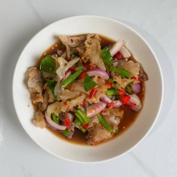 ยำแมงกะพรุน (เมนูใหม่)