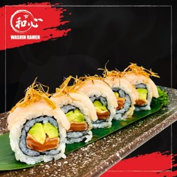 โรลปลาฮามาจิซอสเต้าเจี้ยวข้าว