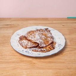 Homemade polish pancakes