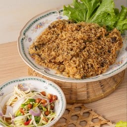 ยำปลาดุกฟู
