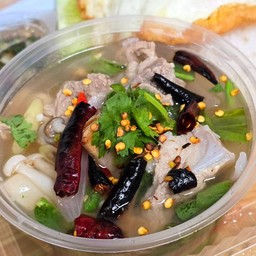 ข้าวต้มยำกระดูกอ่อน