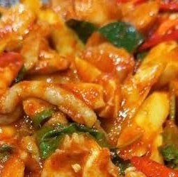 พริกแกงไก่ใส่หน่อไม้