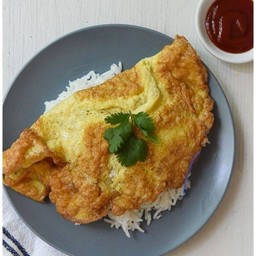 ข้าวไข่เจียวหมูสับ