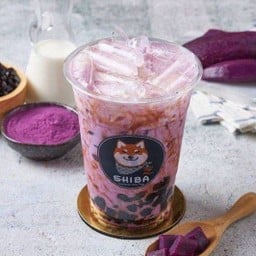 ชานมมันม่วง (Sweet potato Milk tea)