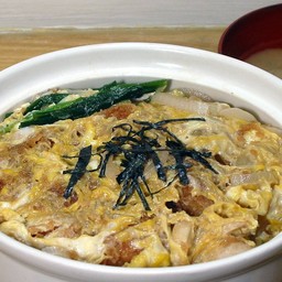 ข้าวหน้าหมูทอด