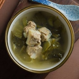 ผักกาดดองกระดูกหมู