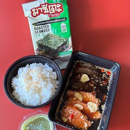 SET แซลม่อนดอง + กุ้งดอง