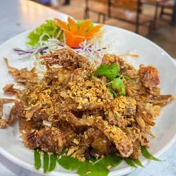 ปูนิ่ม ทอดกระเทียม