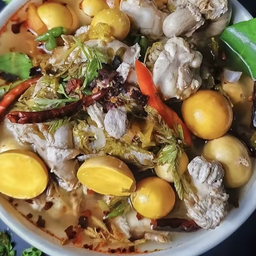 ต้มยำพวงไข่น้ำข้น