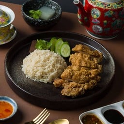 ข้าวมันไก่ทอด (ธรรมดา)