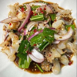 ยำแมงกะพรุนใส่น้ำปลาร้า