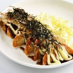 เกี๊ยวซ่าโอโคโนมิยากิ 6 ชิ้น