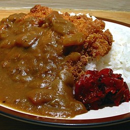 ข้าวแกงกระหรี่ญี่ปุ่น+หมูทอด