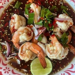 ยำกุ้งสุก