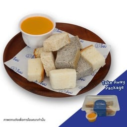 ชุดขนมปัง 3 รสชาติ ทริโอ ปัง + สังขยาชาไทย