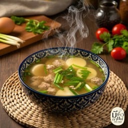 ต้มจืดเต้าหู้ไข่หมูสับ (เต้าหู้ไข่) (ถ้วยปกติ)