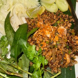 ลาบคั่วเหนือหมู