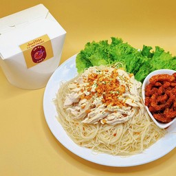 เส้นหมี่ไก่ฉีก