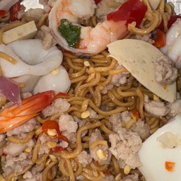 ยำหมูสับ (เลือกเส้น)