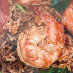 ข้่วผัดกุ้งโบราณ