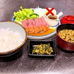 โรสต์บีฟ เซ็ท(ไม่มีไข่) Roast Beef Set (No Egg)