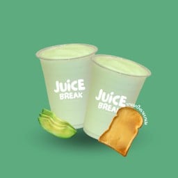 เซ็ตคู่อะโวคาโดนมสดปั่น