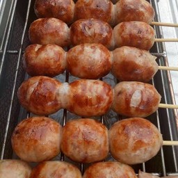 ไส้กรอกอีสานหมูทอดแบบธรรมดา(ไม่เปรี้ยว)