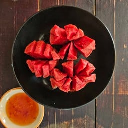 ไส้กรอกรูปทรงปลาหมึกเซ็ต 3 ชิ้น