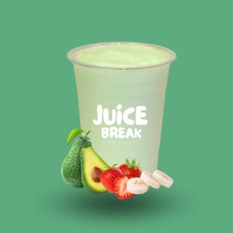 อะโวคาโดสตรอเบอร์รี่กล้วยหอม