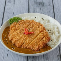 ข้าวแกงกะหรี่ หมูทงคัตสึ