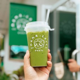 มัทฉะนมมะพร้าว