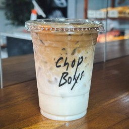 Iced Vanilla Latte 16oz